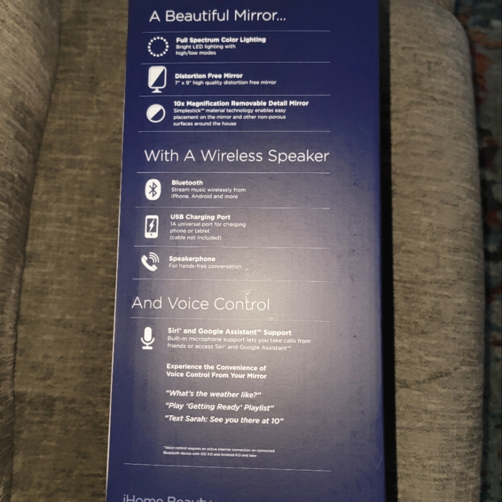 IHome Vanity Speaker